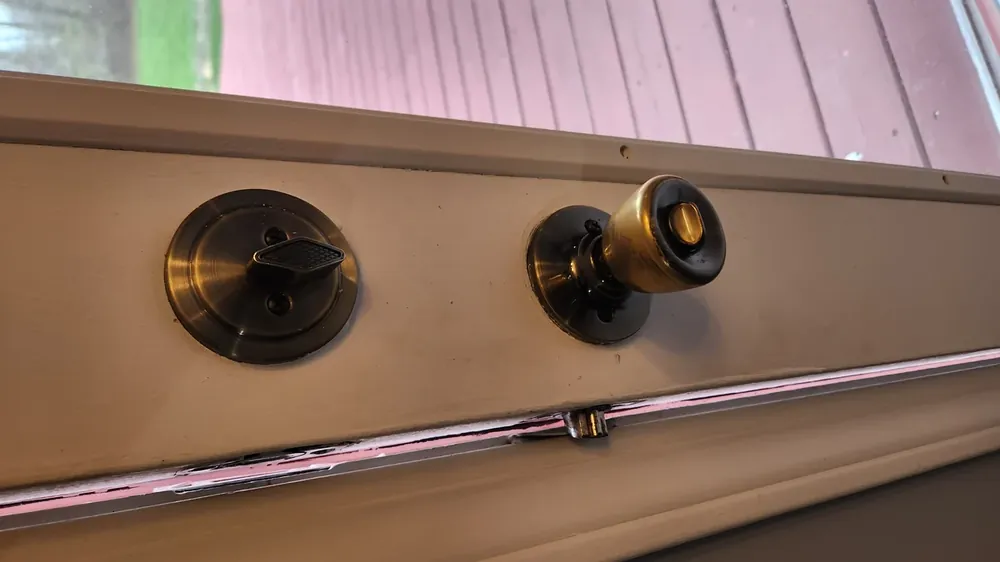 Residential deadbolt installed in Indianapolis Residential deadbolt installed in Indianapolis